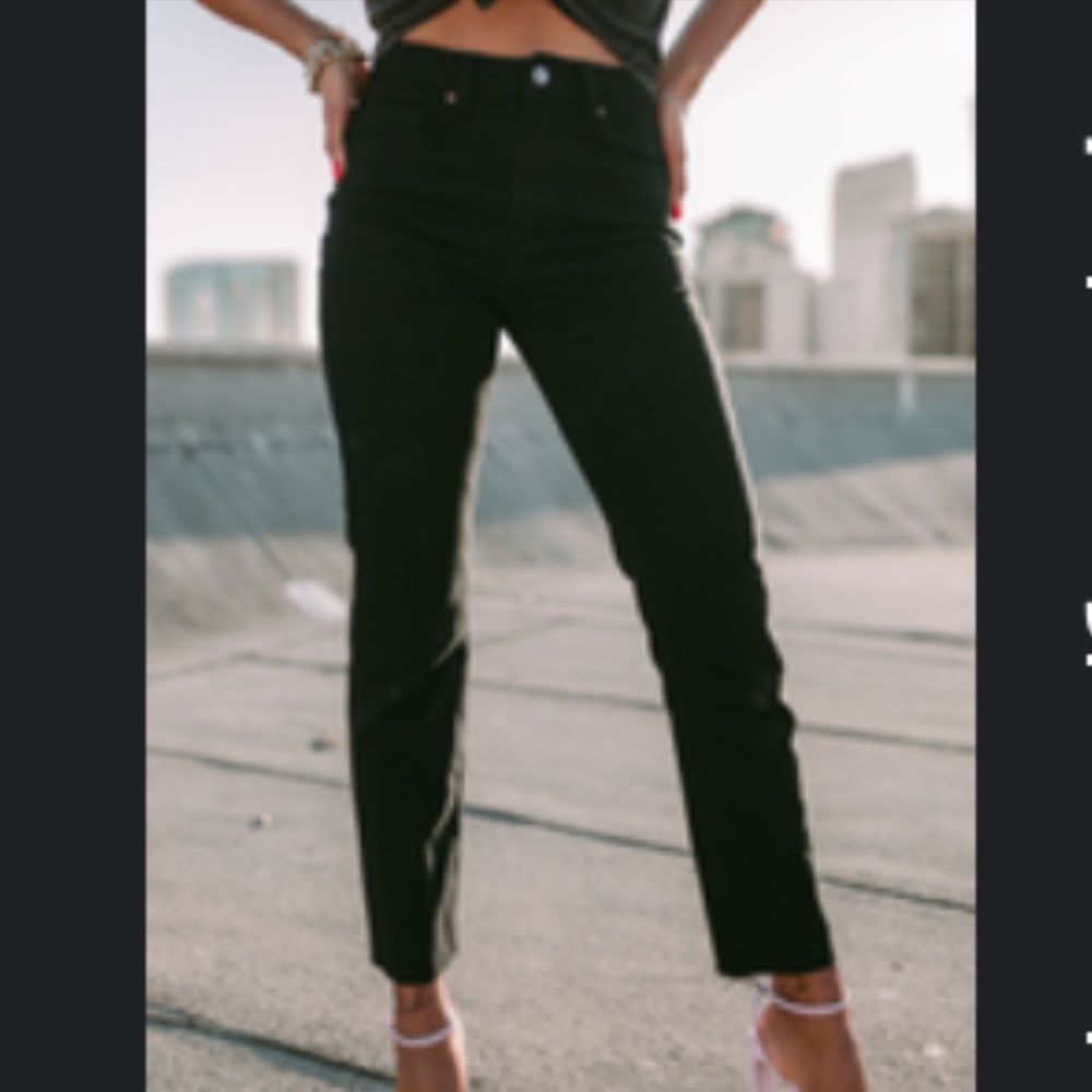US Size 2 Black Jeans